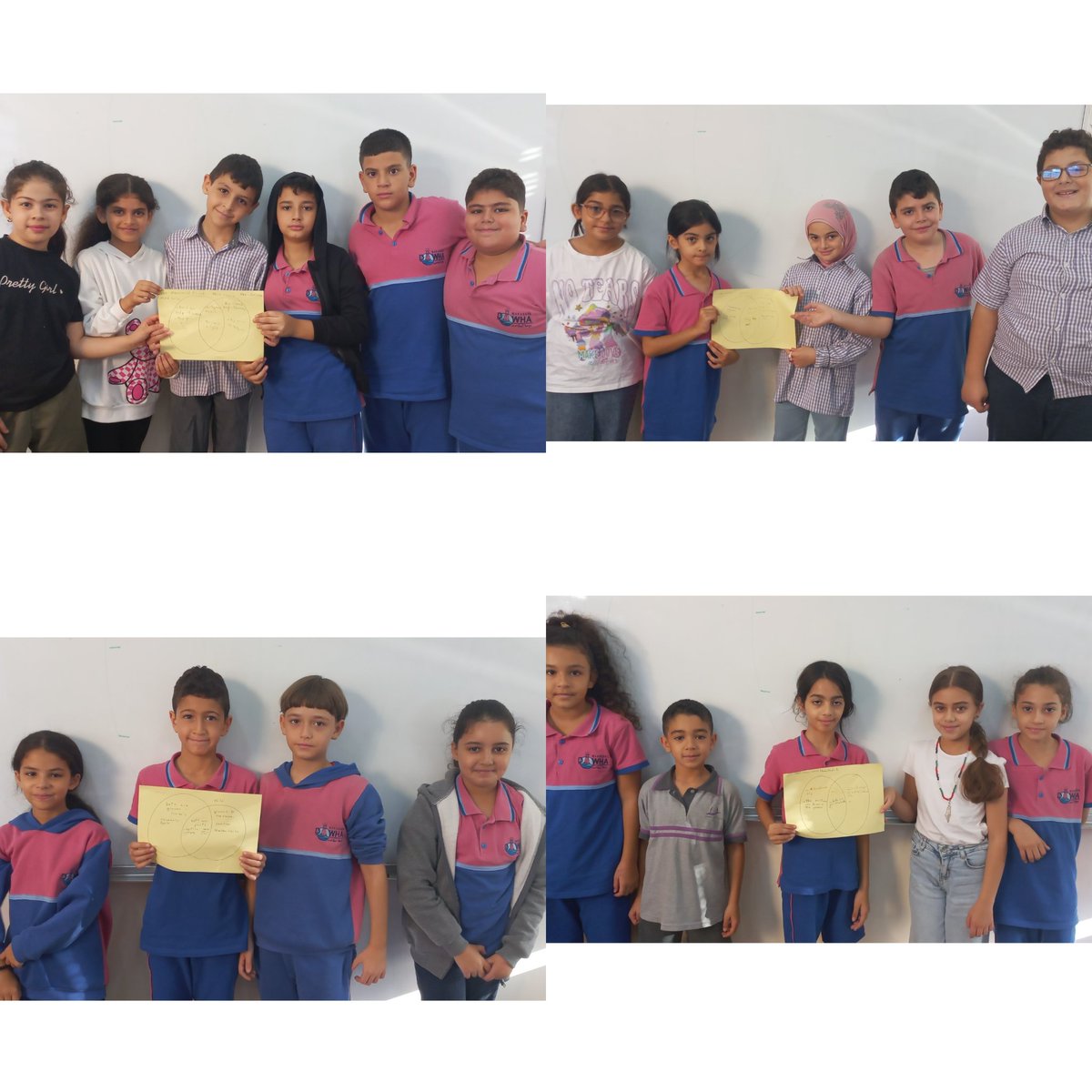 SamahGhorabi's tweet photo. Alone we can do so little; together we can do so much. 
Grade 4 learners worked cooperatively to differentiate between wild and cultivated plants .🪴 
Then,the presenters of each group presented their work confidently.
@makdawhaschool @soha_nj @raefa_jomaa https://t.co/Q8zym9Z0H6