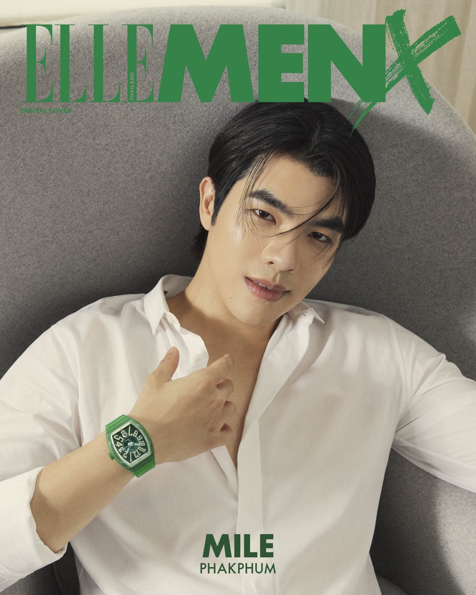พบกับ มาย-ภาคภูมิ ร่มไทรทอง <a href="/milephakphum/">mile phakphum</a>  บนดิจิทัลคัฟเวอร์ #ELLEMENX  แอลเมน ประเทศไทย เดือนตุลาคม ร่วมเผยมิติแห่งเวลาที่เต็มไปด้วยสีสันและความมีชีวิตชีวา จากผลงานคอลเลกชั่นใหม่ล่าสุดในนาฬิกาสไตล์โมโนโครมของ Franck Muller

#ELLEMENXMilePhakphum
#FranckMuller
#MilePhakphum