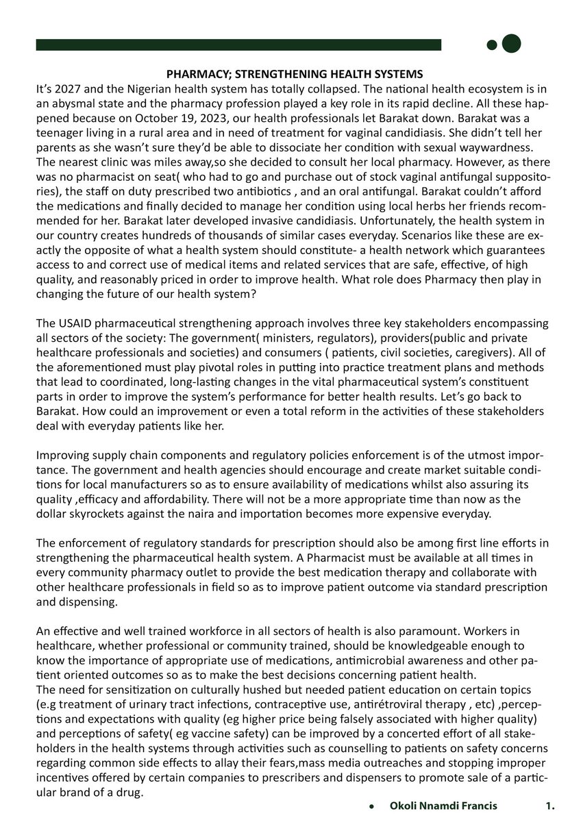 Young Pharmacists Nigeria tweet media
