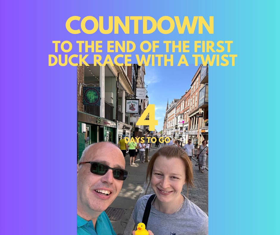 Nearly there @stevenbartlett <a href="/ILoveMCR/">I Love Manchester</a> <a href="/TheGuideLpool/">The Guide Liverpool 🌇🌃</a> 
#duckracing #exdr #ducks