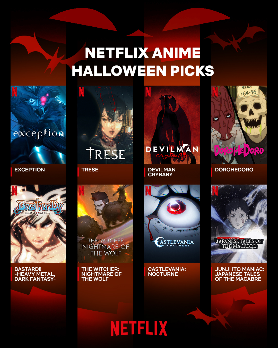 Netflix 2023 Halloween Collection