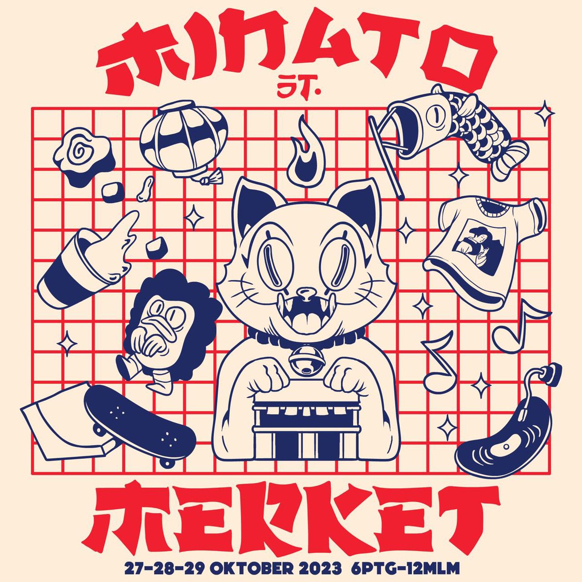 KhemahKopi's tweet photo. Happening tonight until Sunday! 👘🇯🇵

Minato Merket, Sg Petani
27-29 October 2023
6Pm-12AM 
@ngopiss https://t.co/UvpP9B75fH