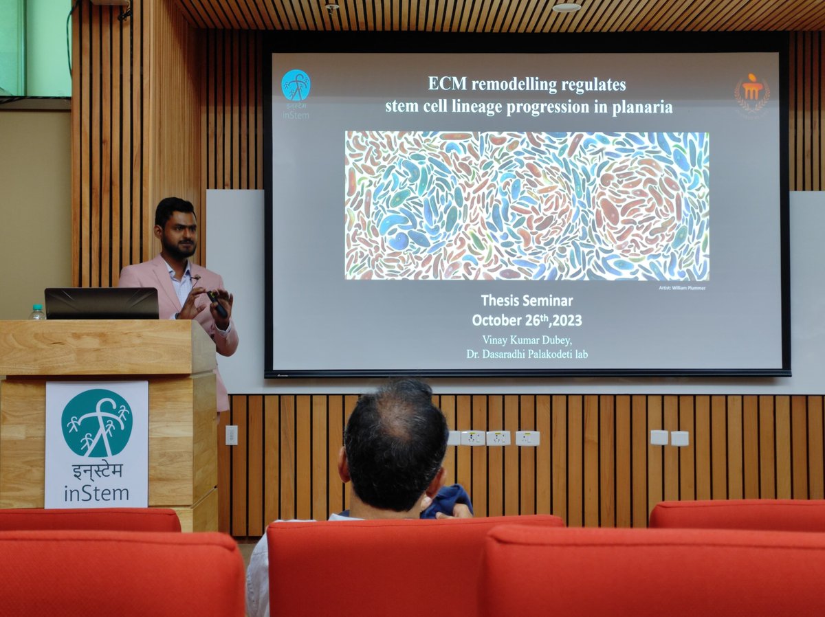 Palakodeti Lab (@palakodeti_lab) on Twitter photo 🎓 It's a moment of immense pride and joy as our student <a href="/Vinay_k_Dubey/">Vinay Kumar Dubey</a> is now officially Dr. Vinay K Dubey! 🎉 His hard work, dedication, and passion for research have paid off, and we couldn't be happier. 🌟 Welcome to the Ph.D. club! 🥂 <a href="/DPalakodeti/">Dasaradhi Palakodeti</a> <a href="/DBT_inStem/">iBRIC-inStem</a> <a href="/MAHE_Manipal/">Manipal Academy of Higher Education</a> 🎓 It's a moment of immense pride and joy as our student <a href="/Vinay_k_Dubey/">Vinay Kumar Dubey</a> is now officially Dr. Vinay K Dubey! 🎉 His hard work, dedication, and passion for research have paid off, and we couldn't be happier. 🌟 Welcome to the Ph.D. club! 🥂 <a href="/DPalakodeti/">Dasaradhi Palakodeti</a> <a href="/DBT_inStem/">iBRIC-inStem</a> <a href="/MAHE_Manipal/">Manipal Academy of Higher Education</a>