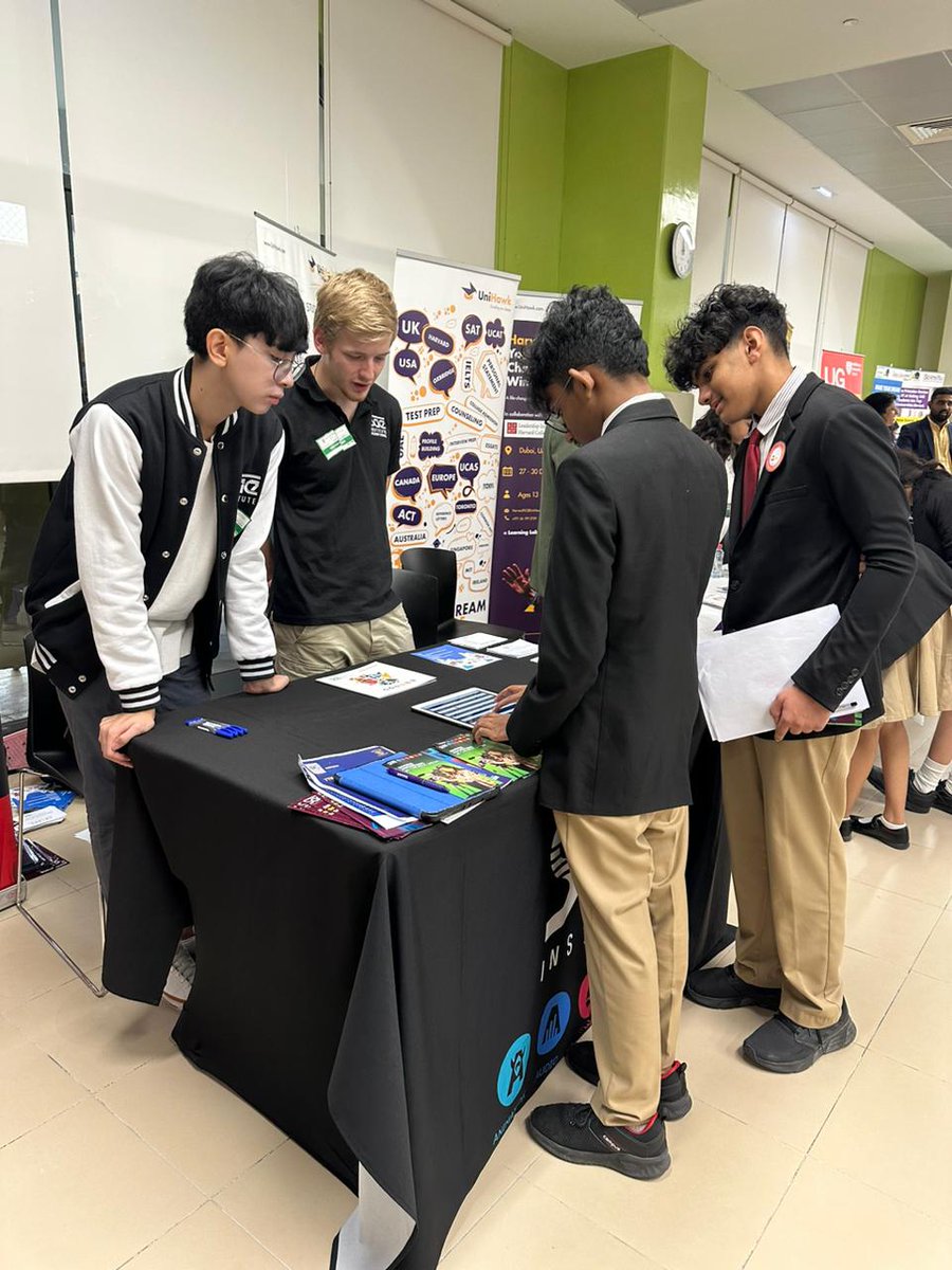 3rd in the series of Future Readiness - Tariq al Mustaqbal , the 2nd University Fair of the academic year was organized on the 26th of October, 2023. This fair, had 35 UAE and global universities in attendance.