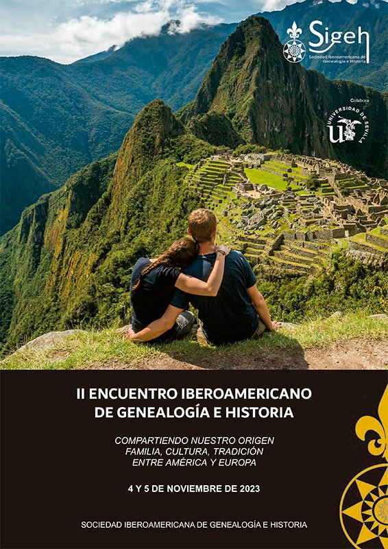Quedan sólo 8 días para el II ENCUENTRO IBEROAMERICANO DE GENEALOGÍA E HISTORIA, organizado por la SIGEH.

El horario de ponencias está publicado en: encuentro.sociedadgenealogia.com/contenidos

Acceso libre para todos las personas interesadas en la genealogía y la historia.

#genealogia #historia
