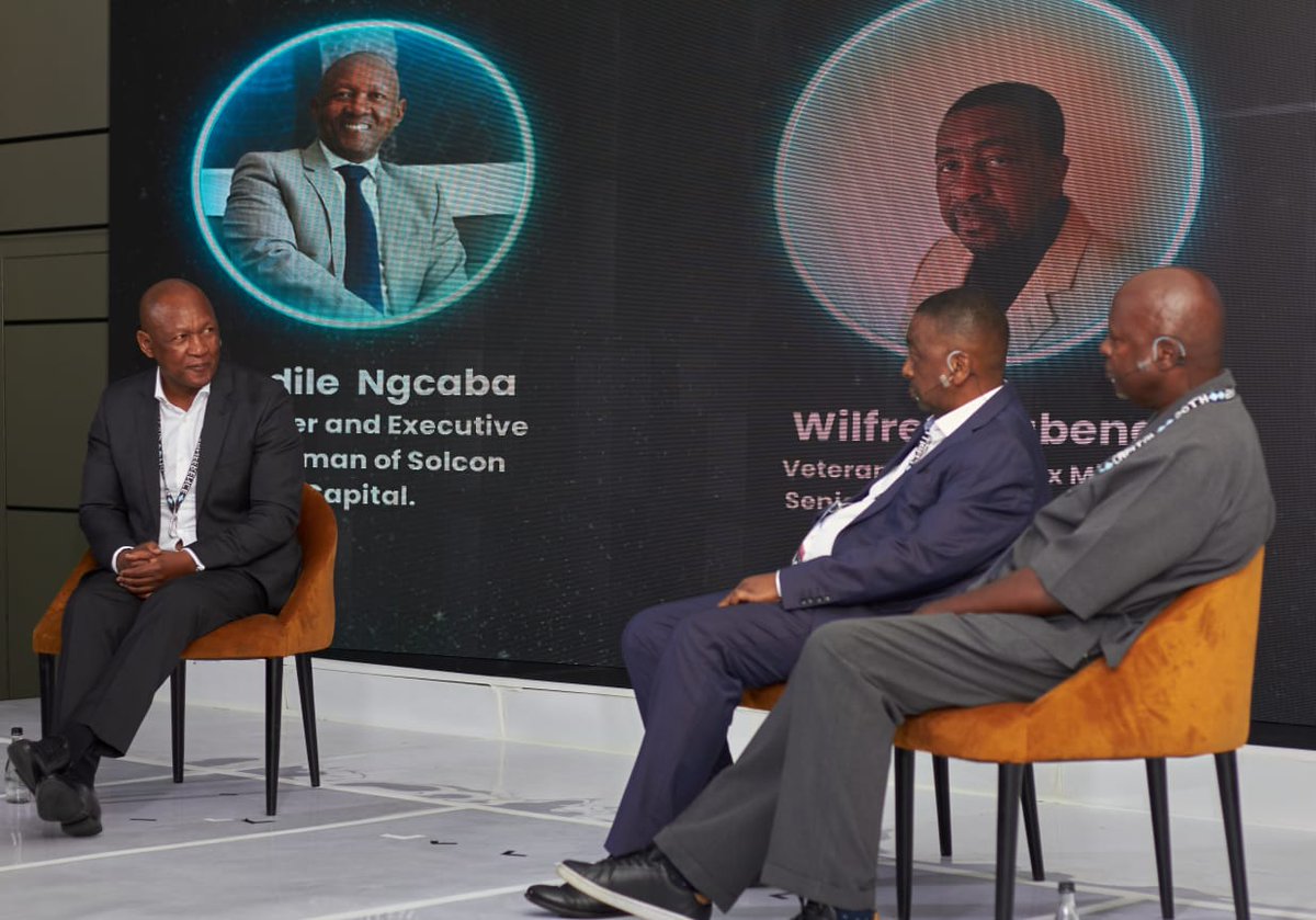 The "Endurance Pioneers" panel at #SolconInfinity2023 was filled with resilience, wisdom &amp; lessons from leaders like <a href="/andilengcaba/">Andile Ngcaba</a>, Mthetheleli Mncube &amp; Wilfred Mabena. 

Inspiring work!