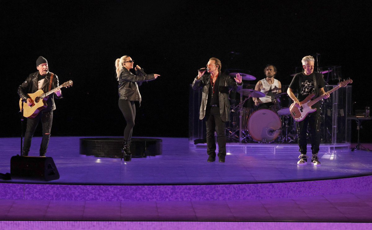 Thank you, <a href="/ladygaga/">Lady Gaga</a>.
U2:UV Achtung Baby, Live at Sphere. XII.

📸: Kevin Mazur