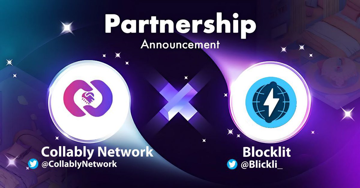 🌐 Exciting Partnership Announcement! 🤝 🤝 We're thrilled to announce our collaboration with @BlockLit_ 👀 Eonian: A DeFi protocol enhancing crypto investment secu #CollablyNetwork