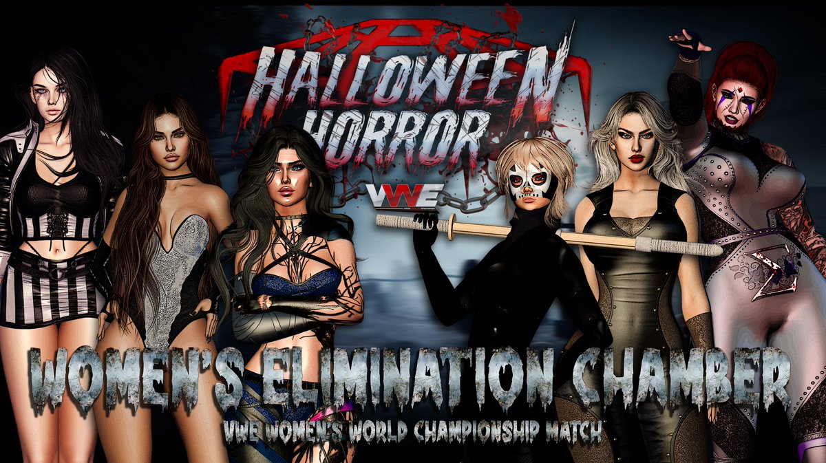 vwewrestling's tweet photo. HELLO VWE GRID!

Tonight is a night you won't forget! One of VWE's biggest and most horrific staple event is finally here!

Two huge and BRUTAL Elimination Chamber matches, and two National Championship matches!

We're LIVE tonight at 6 PM SLT!
RIDE:
https://t.co/eimMDLuzAc https://t.co/vK2CL3pYag
