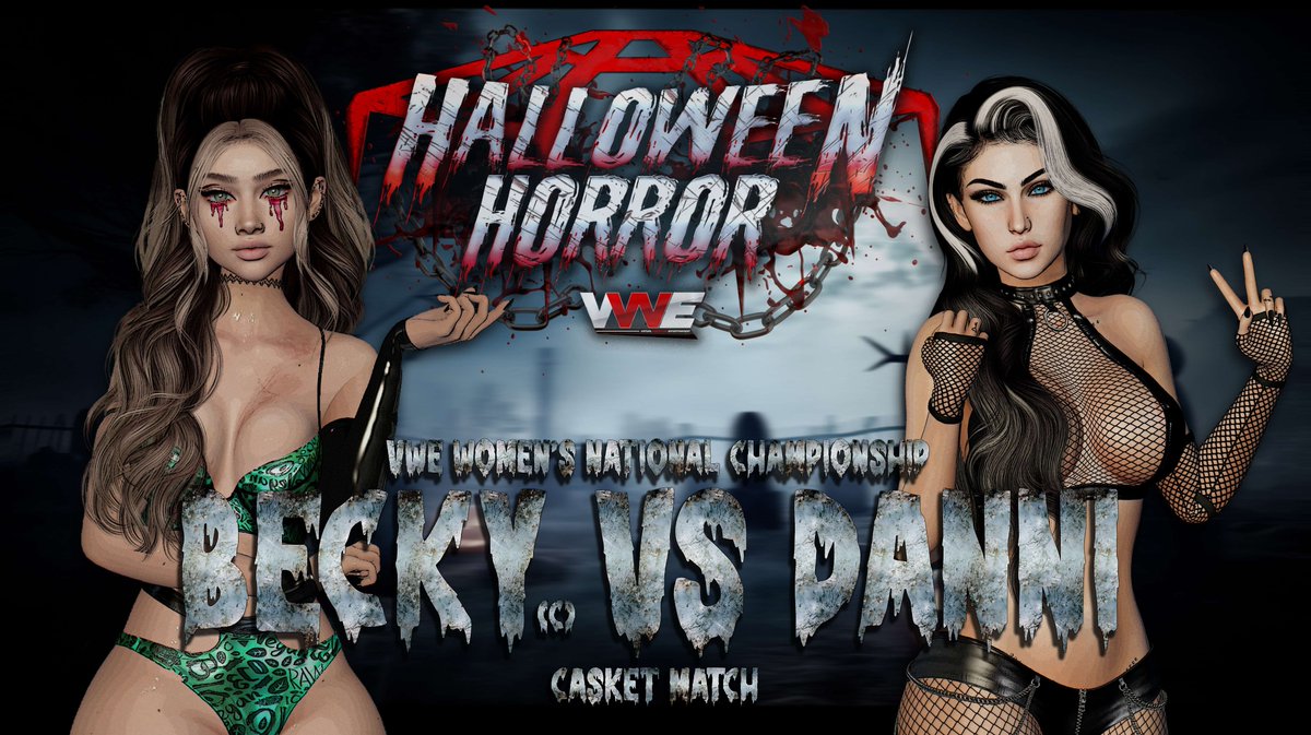 vwewrestling's tweet photo. HELLO VWE GRID!

Tonight is a night you won't forget! One of VWE's biggest and most horrific staple event is finally here!

Two huge and BRUTAL Elimination Chamber matches, and two National Championship matches!

We're LIVE tonight at 6 PM SLT!
RIDE:
https://t.co/eimMDLuzAc https://t.co/vK2CL3pYag