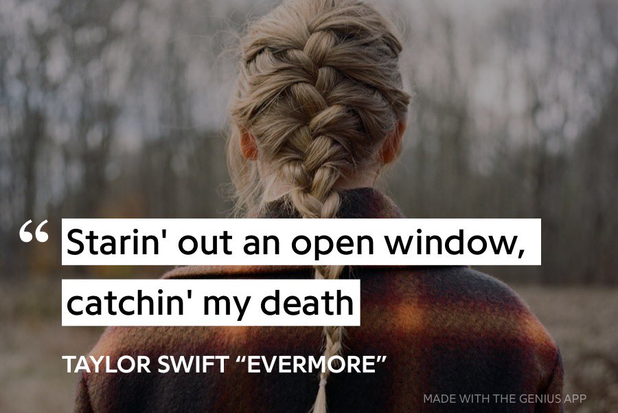 diickvandyke's tweet photo. it’s crazy taylor has told us 4 times exactly how she would k*** herself like https://t.co/4fEtHWAWr4