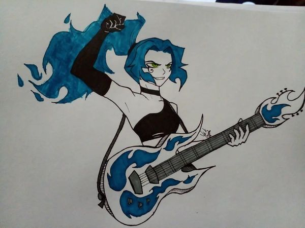 14Vickpanda's tweet photo. Semana 4: Fantasma👻🎸
.
.
#lazytober23 #lazytober #fantasma #gosth #inktober2023 #dannyphantom #ember #dannyphantomember #fanart #dannyphantomfanart #emberfanart #draw #drawing https://t.co/o7nK2Db4XU