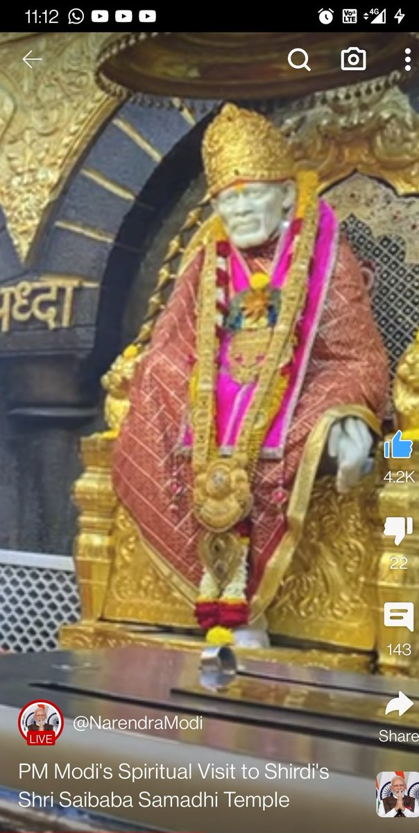 GoofyGiri's tweet photo. #FridayMotivation
#FridayVibes
#FridaysForFuture
#Shirdi
PMModiji at Shirdi ❤️🙏🇮🇳
#shirdibaba
#temples
#God
https://t.co/3XzLhZtAha https://t.co/SSrgsyHZqv