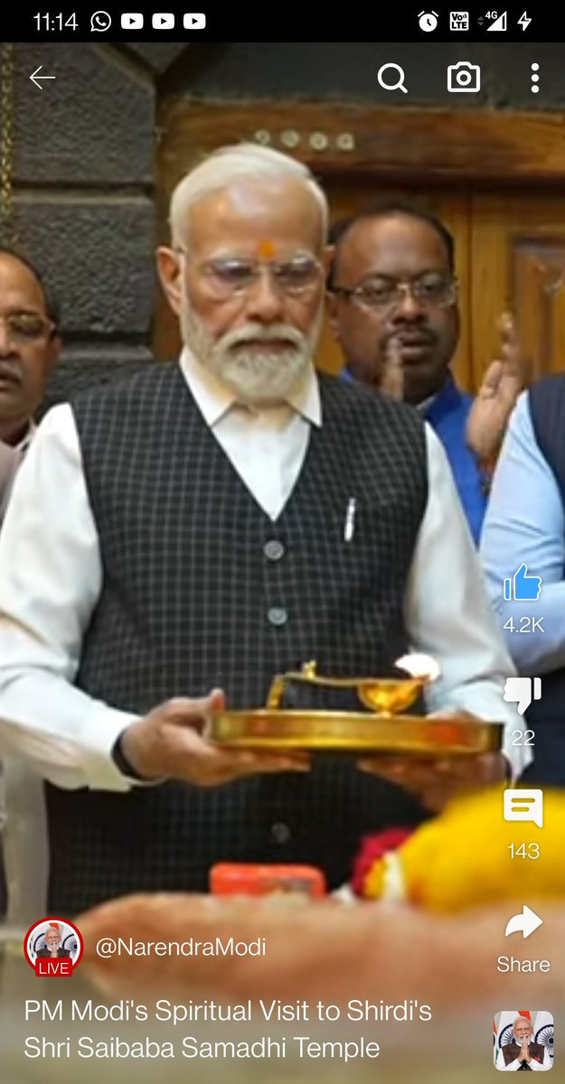 GoofyGiri's tweet photo. #FridayMotivation
#FridayVibes
#FridaysForFuture
#Shirdi
PMModiji at Shirdi ❤️🙏🇮🇳
#shirdibaba
#temples
#God
https://t.co/3XzLhZtAha https://t.co/SSrgsyHZqv
