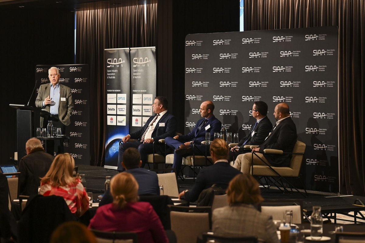 🛰 Valuable insights from Southern Space 2023's Space Manufacturing Update panel. Featuring Matt Tetlow (Inovor Technologies), Rajat Kulshrestha (Space Machines Company), Herve Astier (Neumann Space), RJ Stensland (GPC Electronics), moderated by Alan Lipman (Romar Engineering.