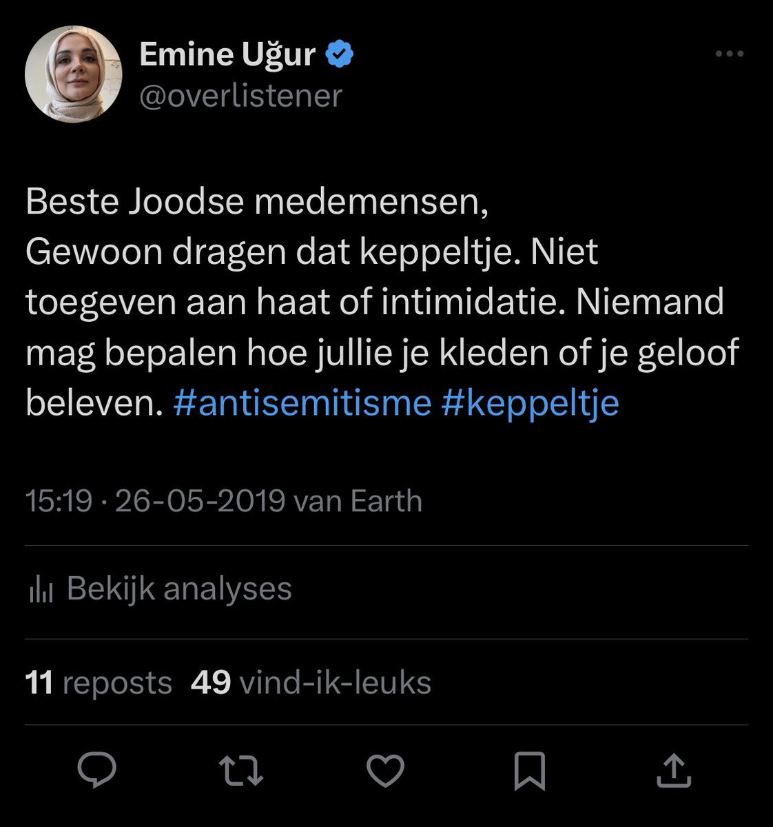 Emine Uğur tweet media