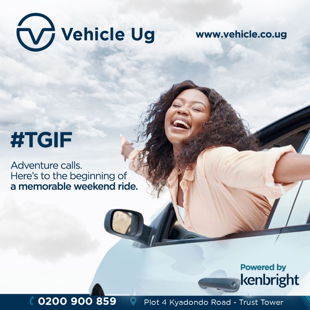 Vehicle_UG's tweet image. Oh! It's Friday again!
Savoring one memorable adventure at a time.

#VehicleUG #TGIF #AdventureCalls #WeekendGoals