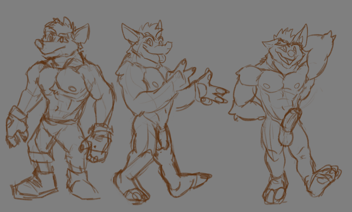 Citrine_Lion's tweet photo. Crash sketch dump because i'm braindead for him https://t.co/v93btXKCCt