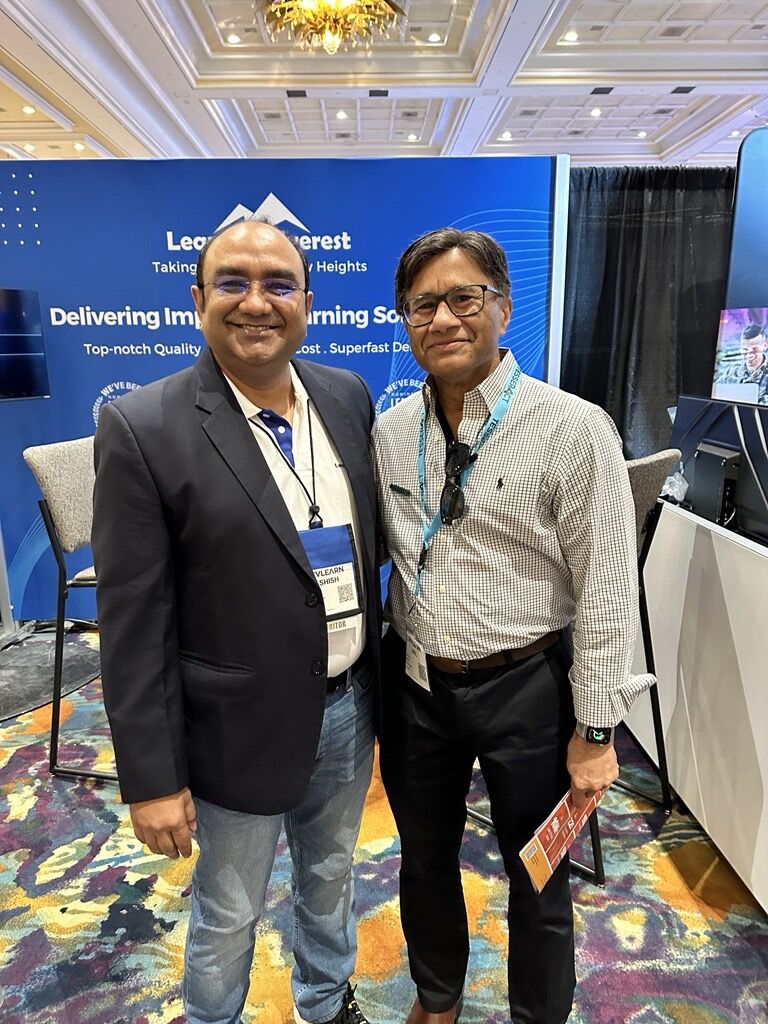 LearningEverest's tweet image. 🚀 As we wrap up an exhilarating #DevLearn2023, two days filled with growth, collaboration, and innovation at Booth 131. It's been a pleasure connecting with professionals in the field. Grateful for the connections made. Thanks to all who visited! 🤝 
#LearningEverest