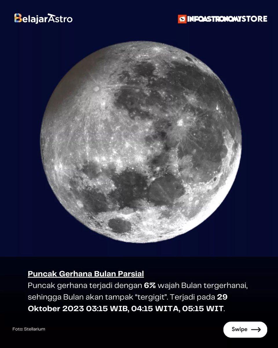 BelajarAstro_id's tweet photo. [2/3] - Berikut fase-fase #GerhanaBulanParsial dari awal, puncak, hingga berakhir. Catat jam-jamnya! https://t.co/GGz2XquHZB