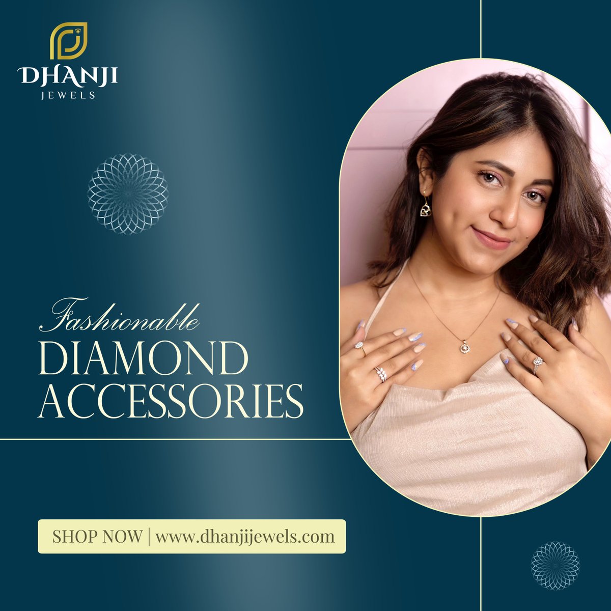 ✨ Shine Bright with Diamonds ✨ Elegance, beauty, and timeless sparkle - that's what diamonds are all about!💍💖 

Shop Now | dhanjijewels.com
#Diamonds #JewelryLove #SparklingElegance #LuxuryLife #DiamondJewelry #ShineBright #TimelessBeauty #Glamour #ElegantStyle