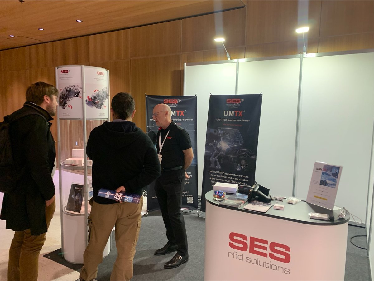 SESRFID's tweet photo. SES would like to thank you for visiting our booth in Wireless IoT Tomorrow 2023, Germany. It is a pleasure that you spent time and shared interests in RFID solutions at our booth. See you soon. #SESRFID #WIoT2023
SES RFID Solutions GmbH.
https://t.co/prxZwSXgaT https://t.co/zsMQ8SEUqs