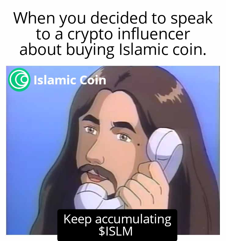 GM 🌃 $ISLM hodlers.
Another to remind you about @Islamic_Coin and how you can hodl, stake for a better reward.
👉 Buy on @kucoincom
👉 Stake in the #HAQQwallet
👉 Earn staking reward
More about #Islamiccoin, see islamiccoin.net
#blockchain #ISLM_MAXI #Memes