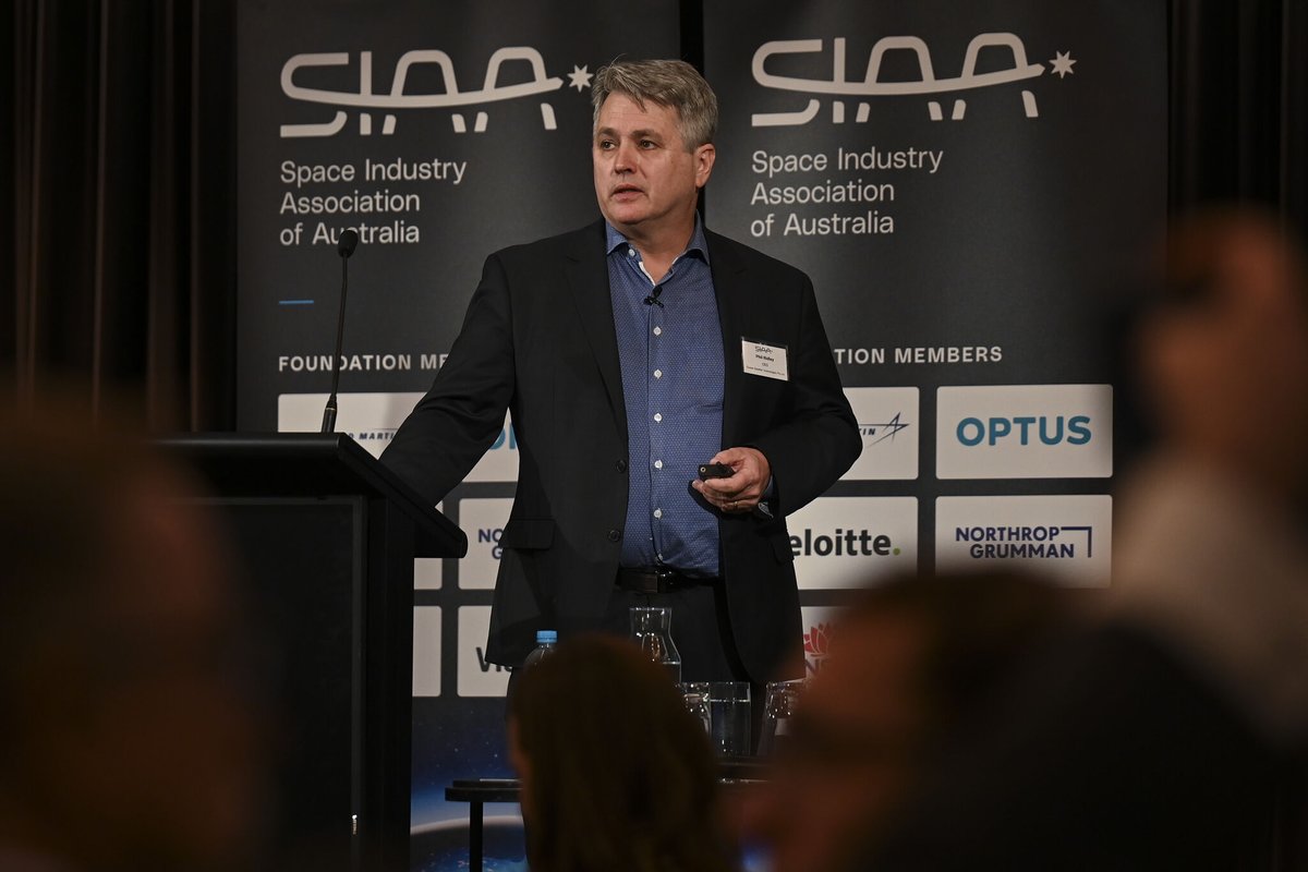 📡 An excellent presentation and overview delivered by Phil Ridley, CEO of Quasar Satellite Technologies on Day 2 of Southern Space 2023.

#southernspace #siaa #spaceindustry