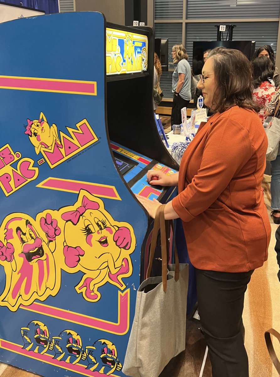 TyleenCaffrey's tweet image. Now THIS is self-care at a conference. #CSWE2023