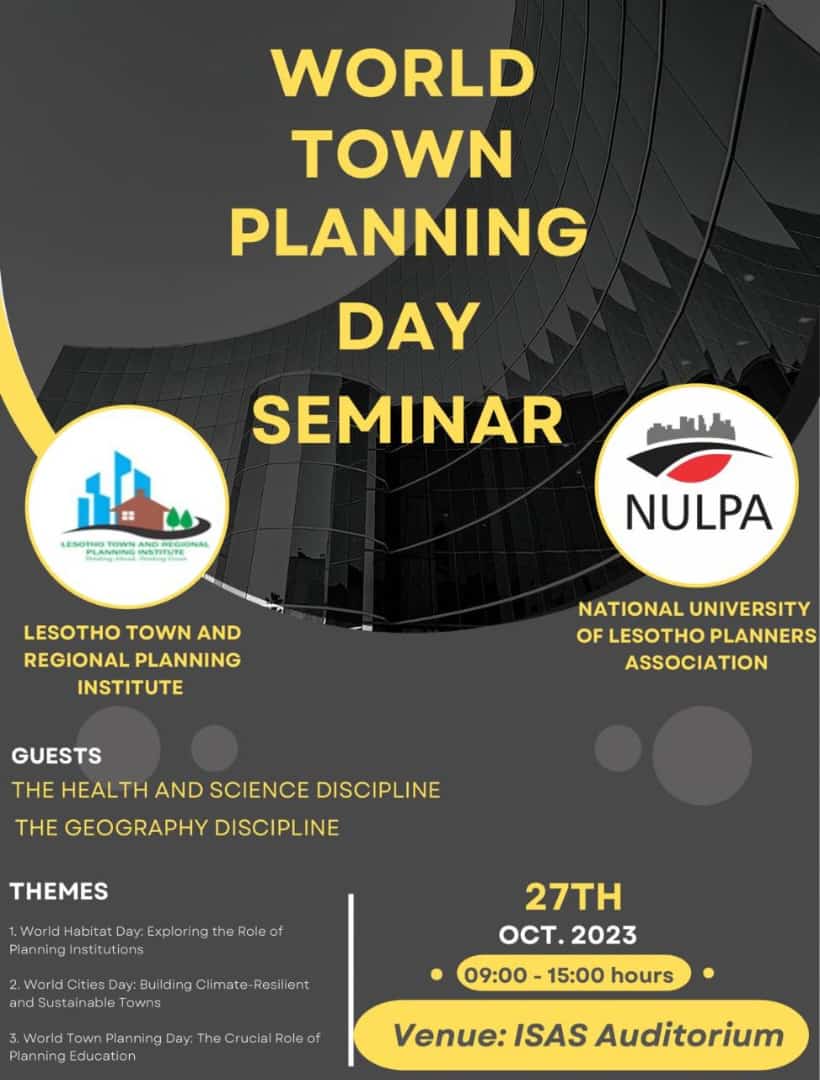 Clepa17's tweet photo. The role of land use planning is integral for a country development, but developments in Lesotho are happening in a sporadic way mostly in areas that hinders any potential growth of related industries. https://t.co/0fhvLuIGxR