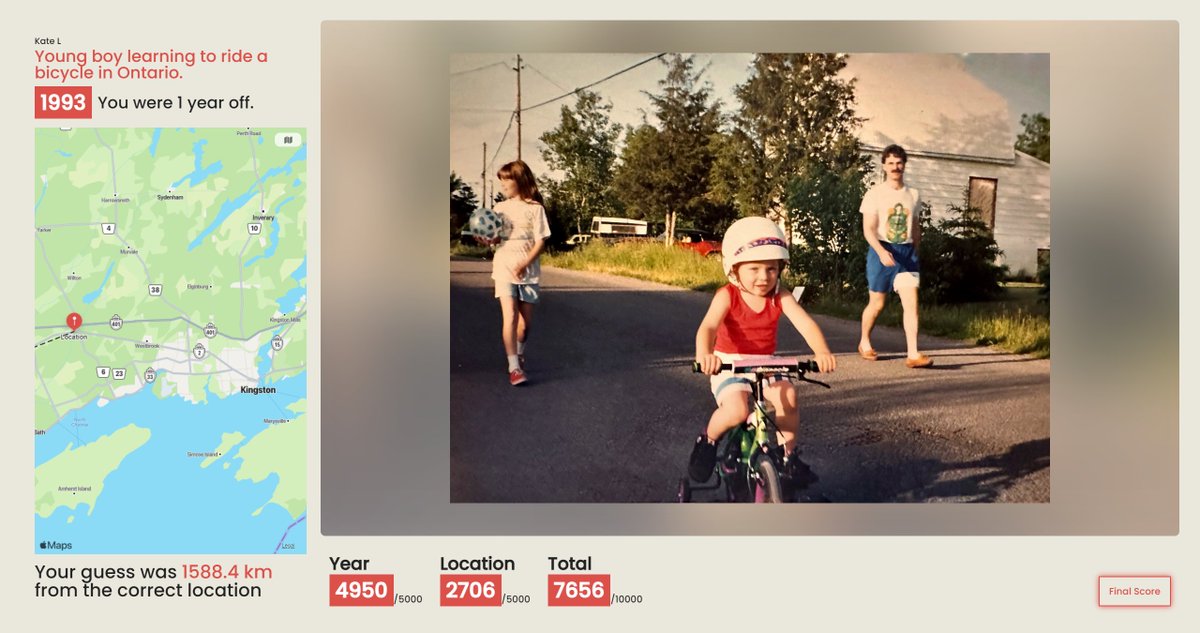 If you haven't hopped on the TimeGuessr train yet, consider this #FridayFeature your chance! 🚂

Test your geography and history knowledge – take a journey into the past! ⏳

Click here to play 👉 timeguessr.com