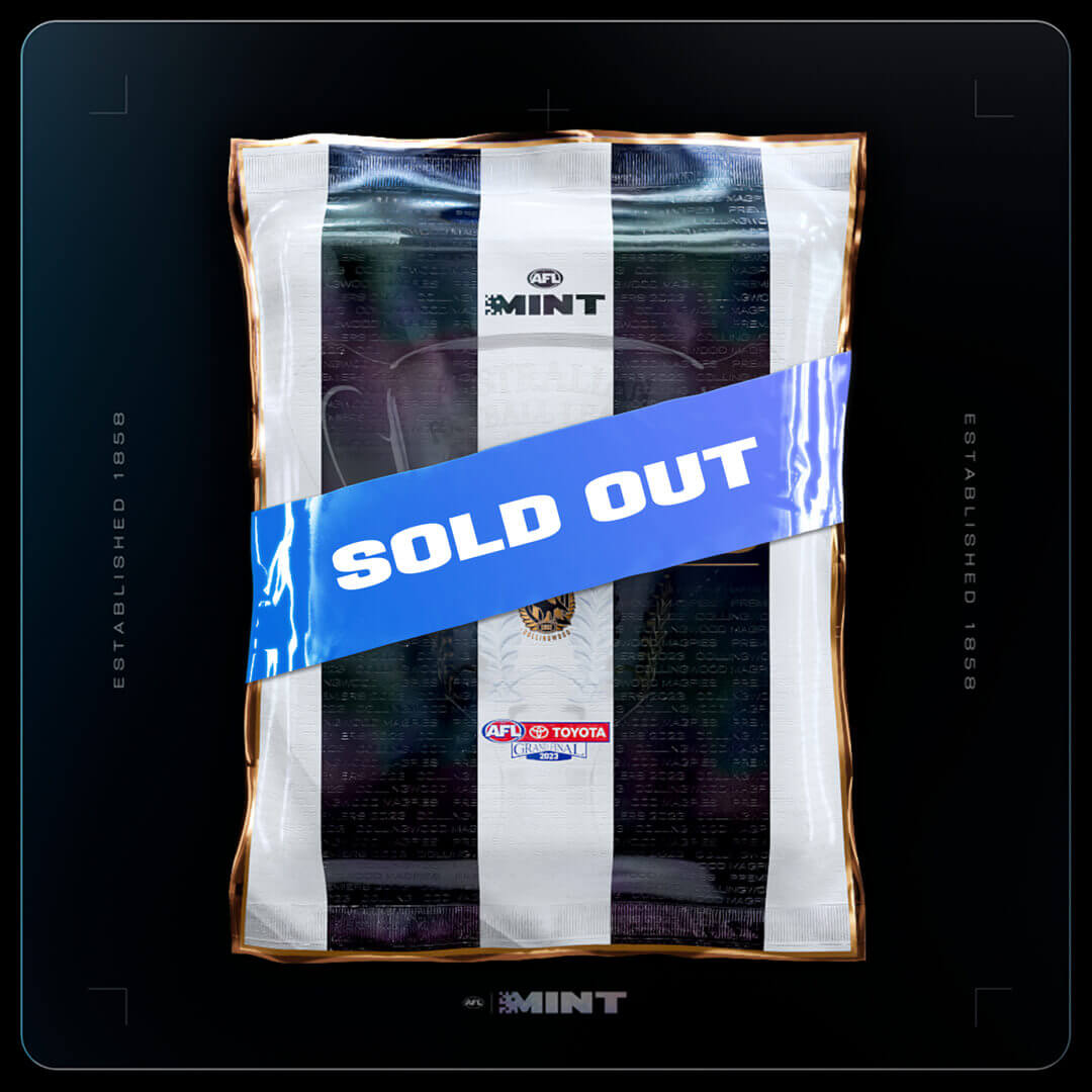 AFLMint's tweet photo. 🎉 Champs 2023 - SOLD OUT! 🎉

We are ecstatic that our @AFL Champs 2023 release has SOLD OUT! 🤩 

The support of our incredible community for making this happen in such a short time is incredible! 💪

We can't wait to show you what's next! 🤩

#AFLMint #AFL #OnFlow #SoldOut https://t.co/5VSJxWp7iS