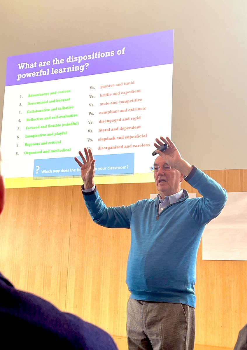 Feeling so fortunate to finish the week learning from @kjinquiry back at Riverside PS followed by @GuyClaxton in southern Tassie. Learning from the best in the biz and I didn’t even have to get on a ✈️! #worldrenowned #inquiry #inquirybasedlearning #learningpower