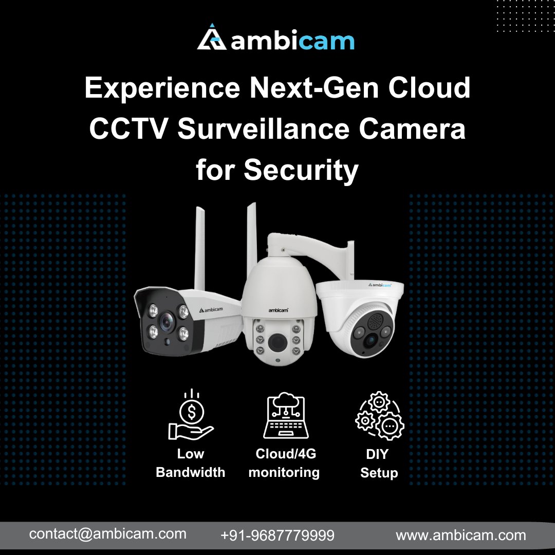 TheAmbicam's tweet image. Experience Next-Gen Cloud CCTV Surveillance Camera for Security
#ambicam #cloudcamera #cctvsurveillance #surveillancecamera #securitycameras #cloudstorage
linkedin.com/pulse/experien…