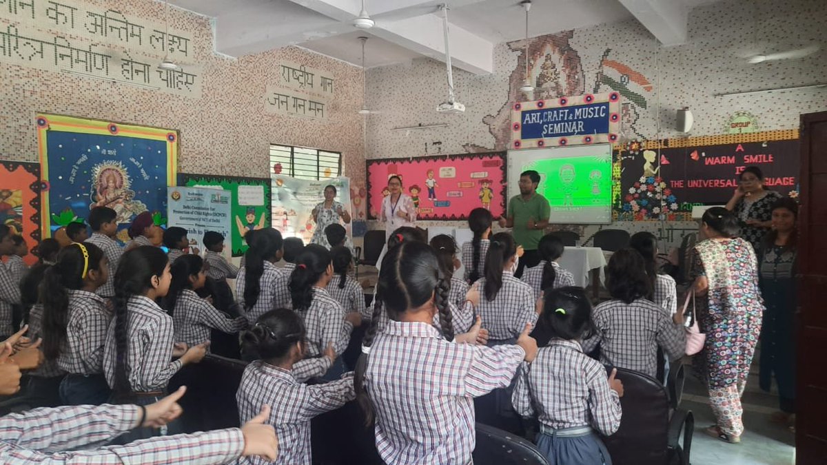 Delhi Commission For Protection of Child Rights tweet media