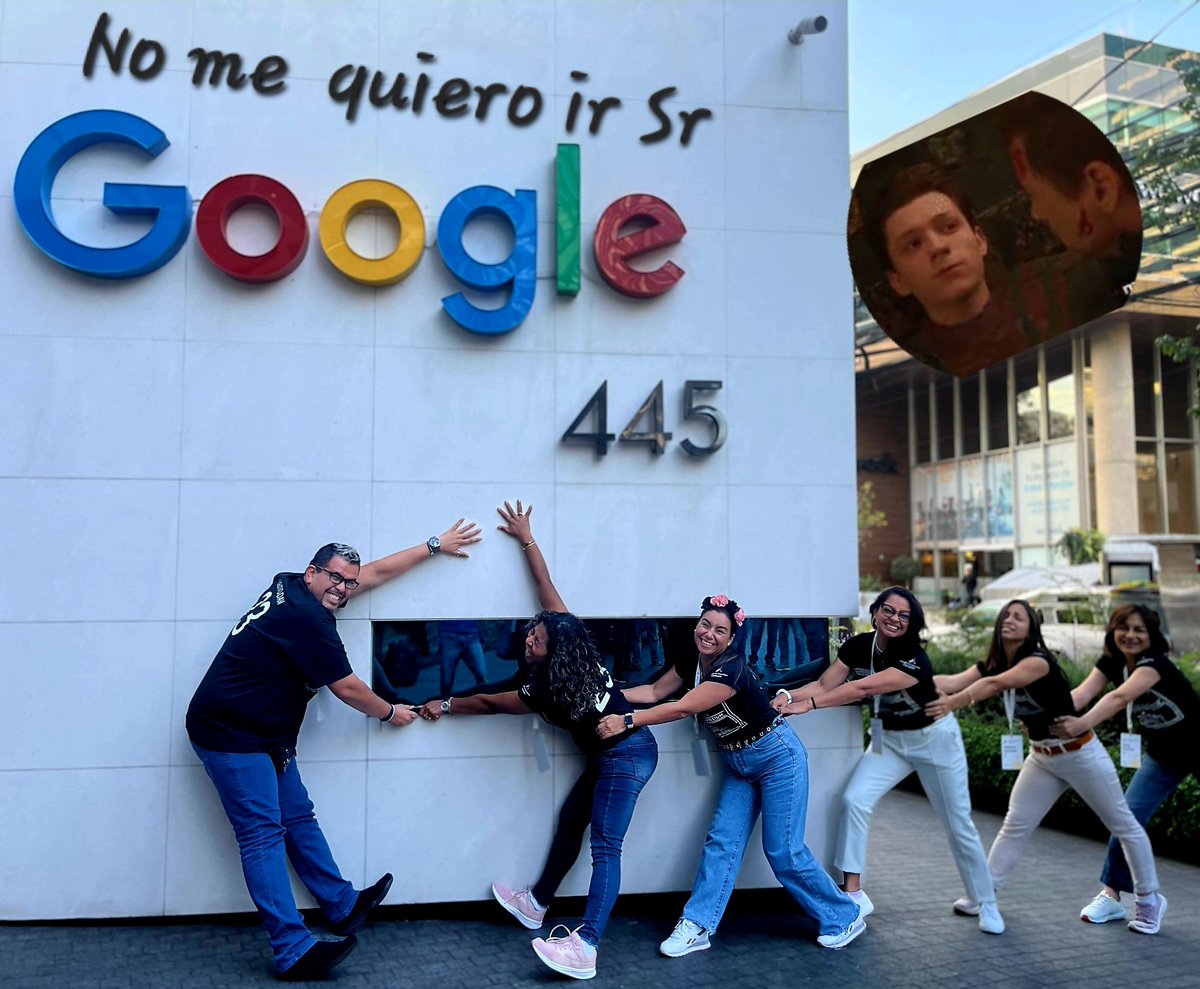 Ely Ruiz (@elyruiza) on Twitter photo No..no me quiero ir Sr. #GoogleChampions !!!
Día 3: Compartir 🏆🎖 No..no me quiero ir Sr. #GoogleChampions !!!
Día 3: Compartir 🏆🎖