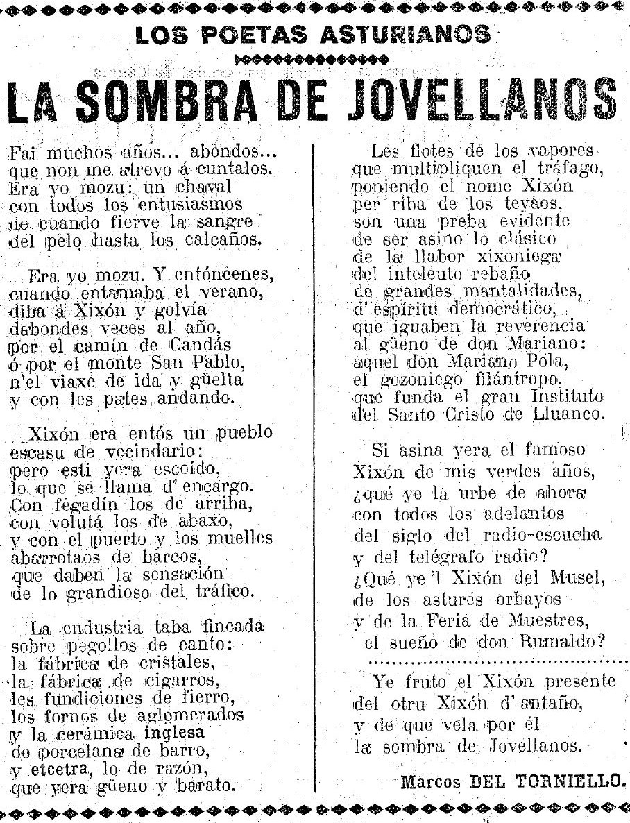 CelebresCoses's tweet photo. añu 1927: La sombra de Jovellanos
... de Marcos del Torniello
#CelebresCoses #Asturies #oficialidá #MarcosDelTorniello #JoséManuelGarcíaGonzález #Lluanco #Xixón
más COSES CÉLEBRES en: https://t.co/31VpBbWc9L https://t.co/6oWthDs6r6