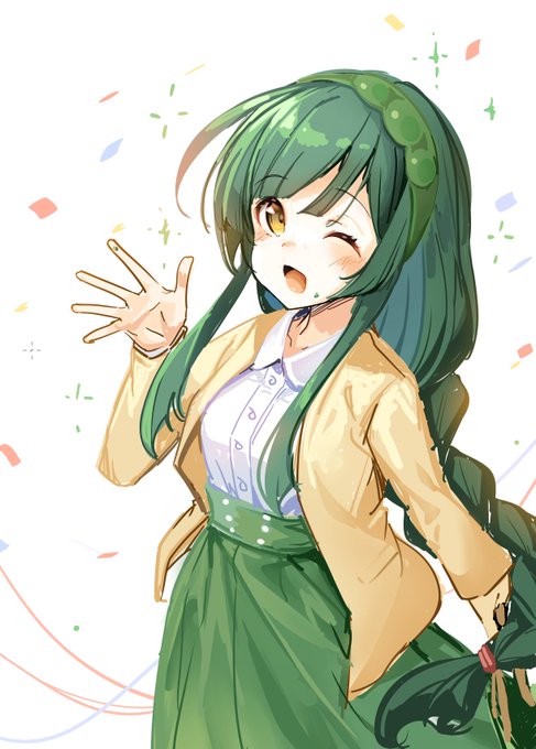 ずん誕おめです。 ずんちゃんの私服とてもかわいいですよね  #東北ずん子誕生祭2023