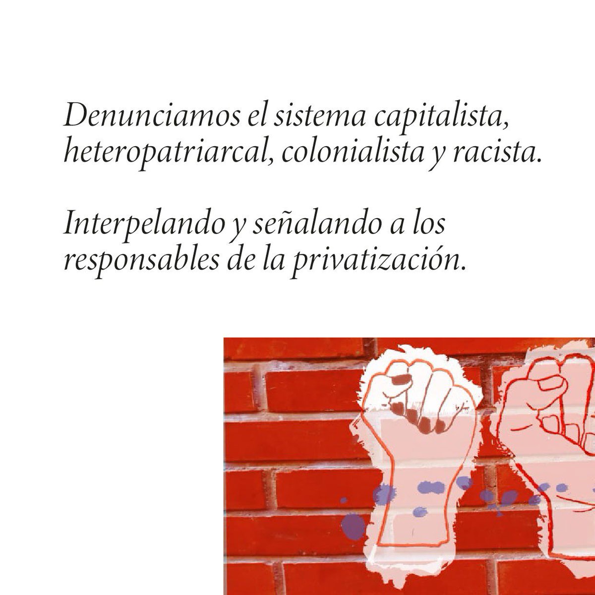 bizitzak's tweet photo. ¿Por qué feminista?

#Az30Nov
#GrebaFeministaOrokorra
#HuelgaFeministaGeneral
#ZaintzaEskubideKolektiboa
#DerechoColectivoAlCuidado https://t.co/jZQHSpz8HO