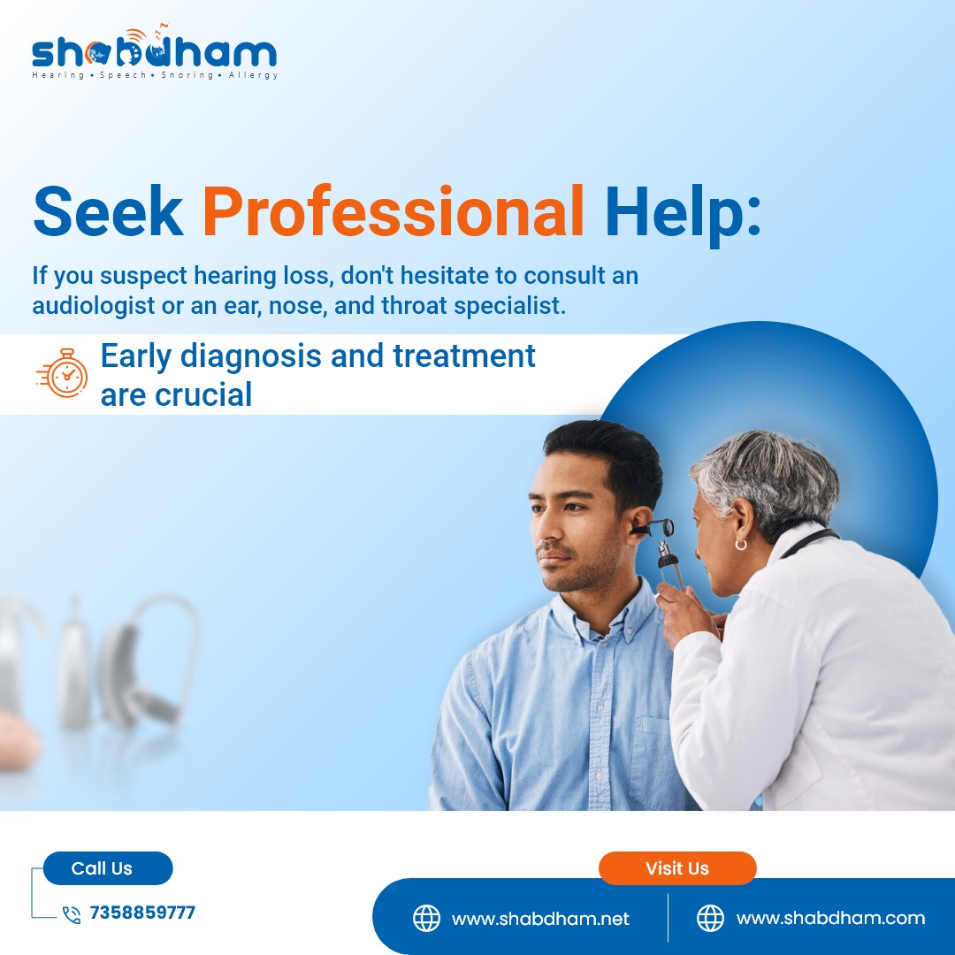 ShabdhamZ's tweet image. Don&apos;t let hearing issues go unnoticed; we&apos;re here to support you on your path to improved auditory well-being! 🦻👂💼 #SeekProfessionalHelp