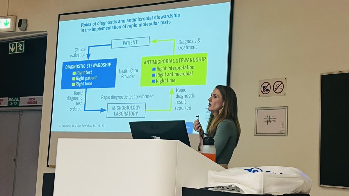 SMU_PHPM's tweet photo. @NSchellack highlighting the principle and goals of antimicrobial stewardship programs https://t.co/Ks3MI0aOjp