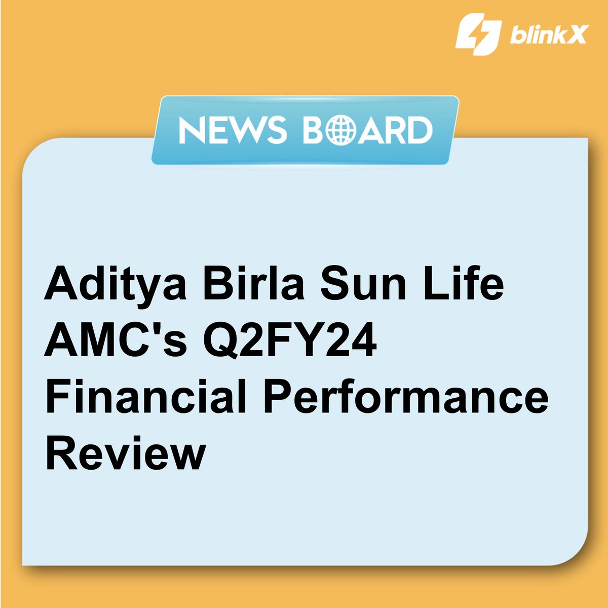 In this financial performance review, we delve into the results of Aditya Birla Sun Life AMC for Q2FY24...

Read more at: blinkx.in/news/quarterly…

#adityabirlafinance #stockmarket #investor #investments #finance #research #quarterlyresultsbyblinkX
#MadeForTheMarket #blinkX