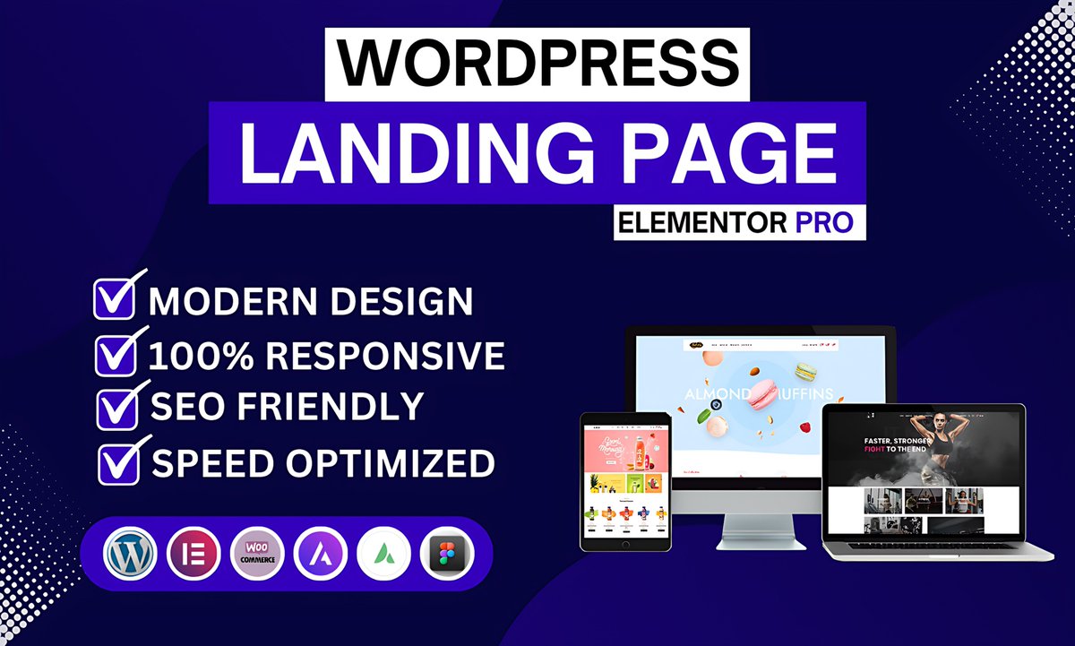 AttoExaSolution's tweet image. Hey everyone! 👋 Exciting news - I&apos;m now offering top-notch WordPress landing page design and development services on Fiverr! 📷Check out my Fiverr profile and let&apos;s get started: [fiverr.com/s/P5pgGg] #WordPressLandingPages #WebDesign #FiverrGigs