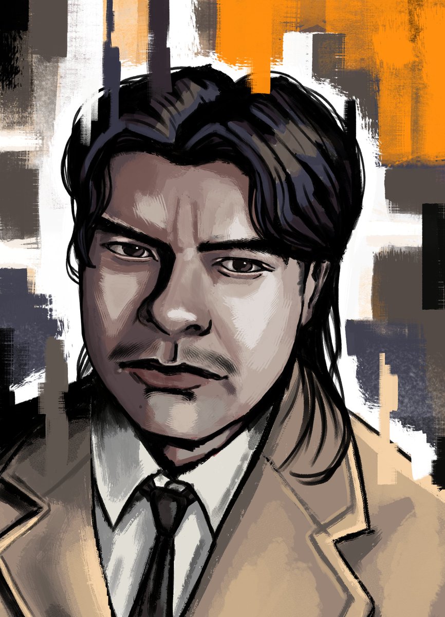 Disco Elysium inspired commissions I did for really cool people (: commissions are still open !