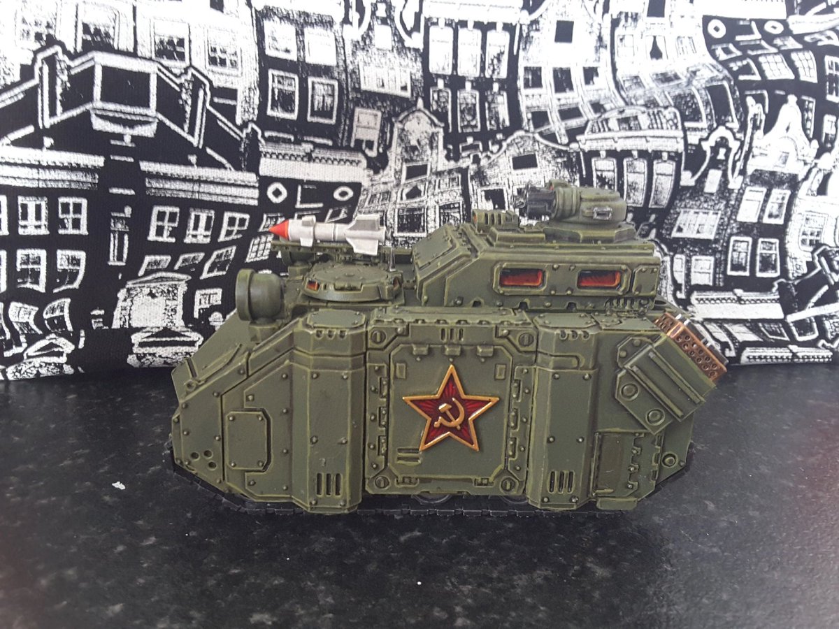 kunavits's tweet image. Red Guard’s (my variant of II-nd Legion) Rhino.