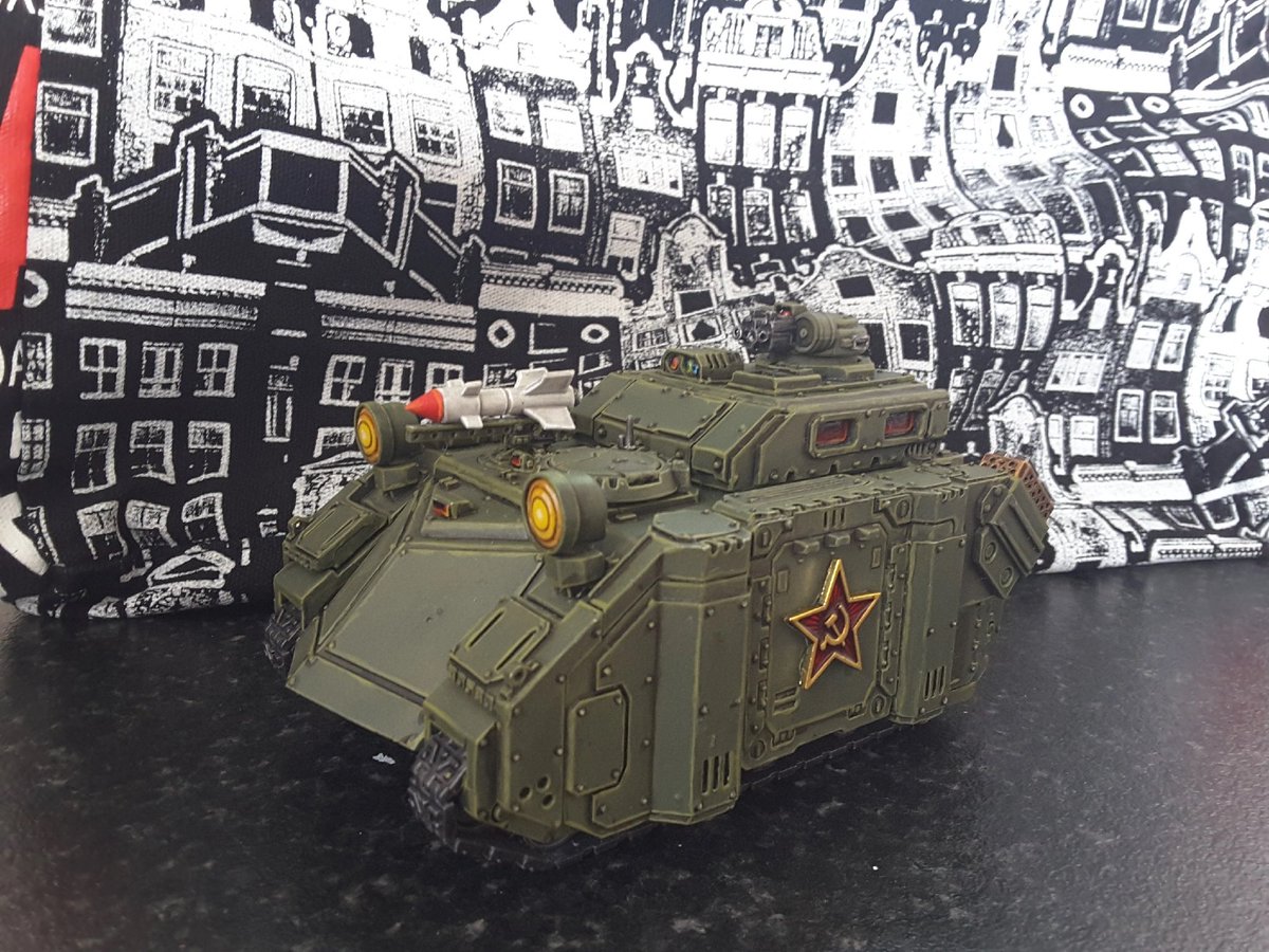 kunavits's tweet image. Red Guard’s (my variant of II-nd Legion) Rhino.