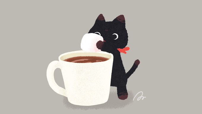 「黒猫の日」のTwitter画像/イラスト(古い順))