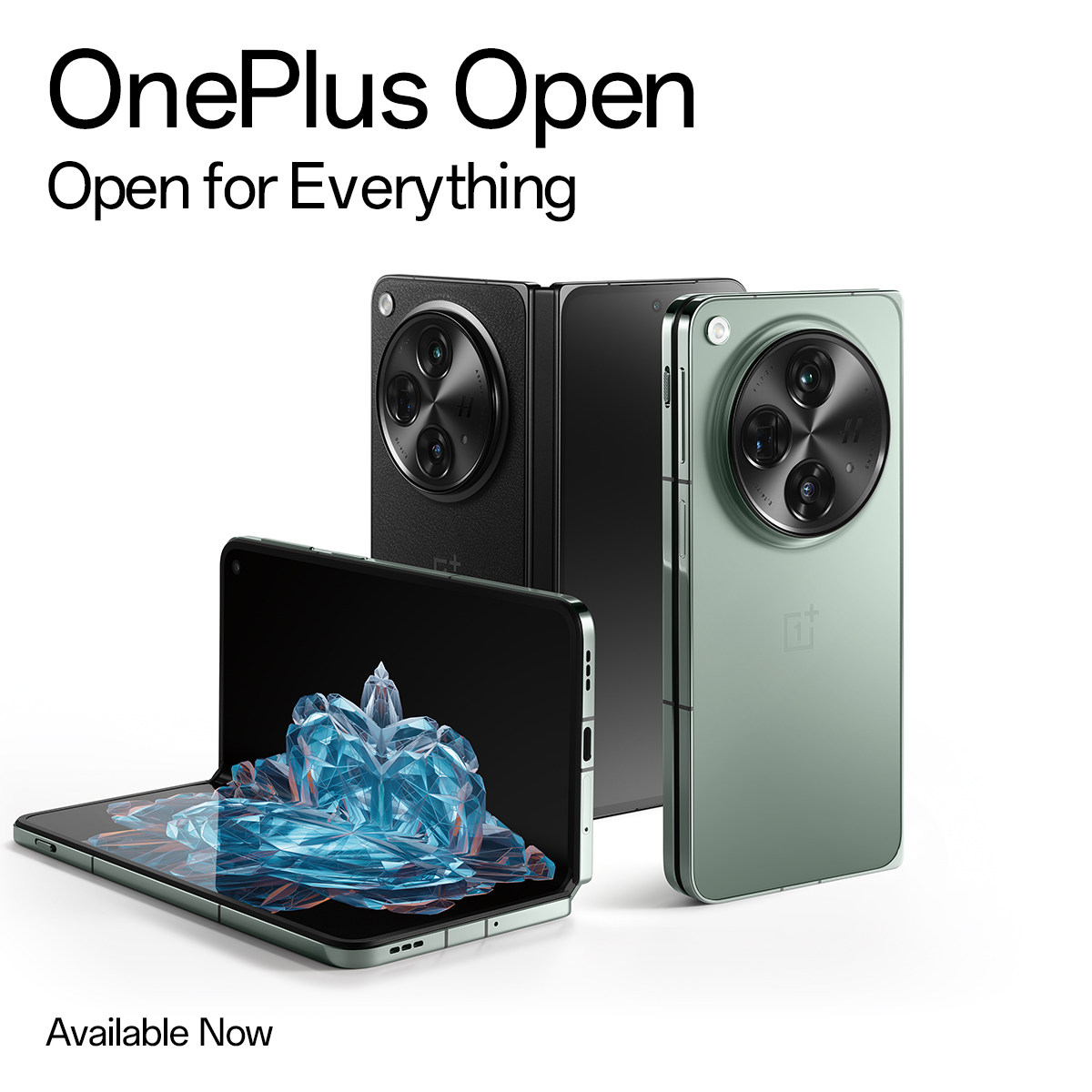 OnePlus_IN's tweet photo. The wait is over. It's time to open a new chapter in your smartphone experience with #OnePlusOpen

 Buy yours now: https://t.co/VwFnBxsZRP https://t.co/TbNu9CpvzH