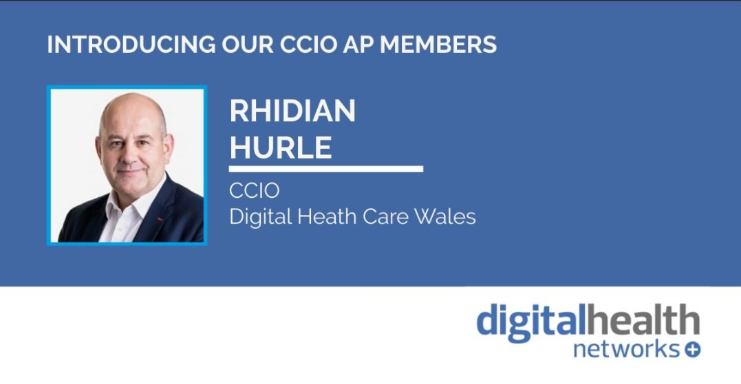 DHCCIO's tweet photo. Our next panellist shoutout on your CCIO AP is @rhidian_hurle CCIO @DHCWales.  His bio can be found here: https://t.co/ZJZT5M0Wv2 https://t.co/br5utLegYP