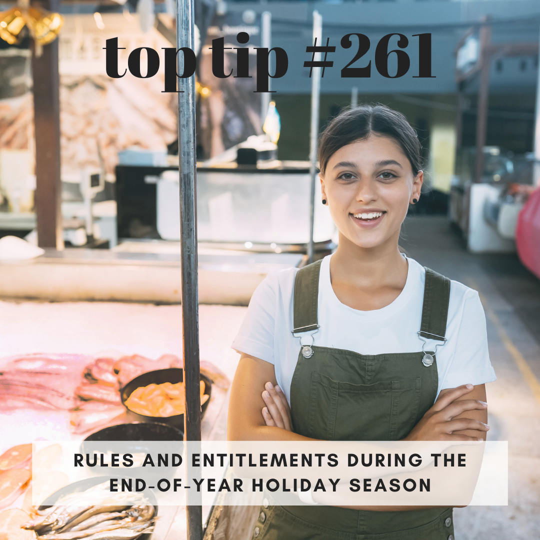 PerthHr's tweet image. It’s that time of year again when employers need to start planning how their businesses will operate during the end-of-year holiday season, if they have not already done so.

Many businesses get busier and may need their employees to work more hours and on public holidays. Othe